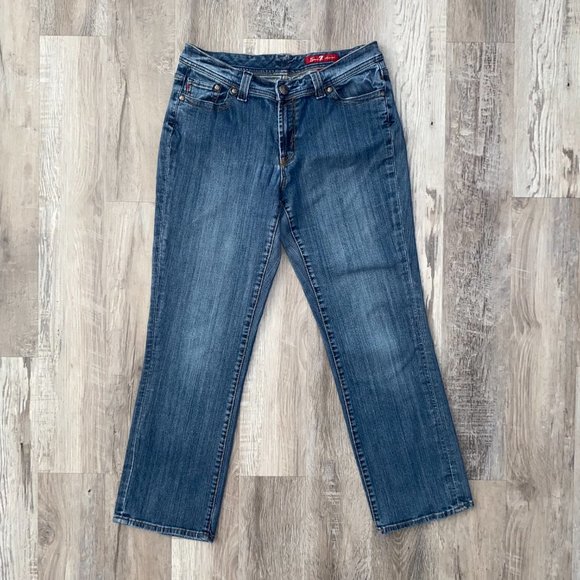 Straight Fit Seven7 Jeans with stretch - Picture 5 of 9